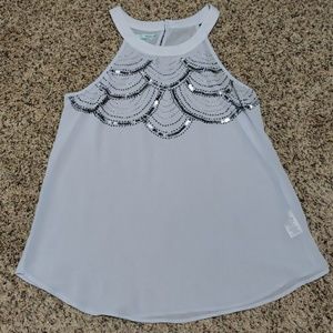 Chiffon tank